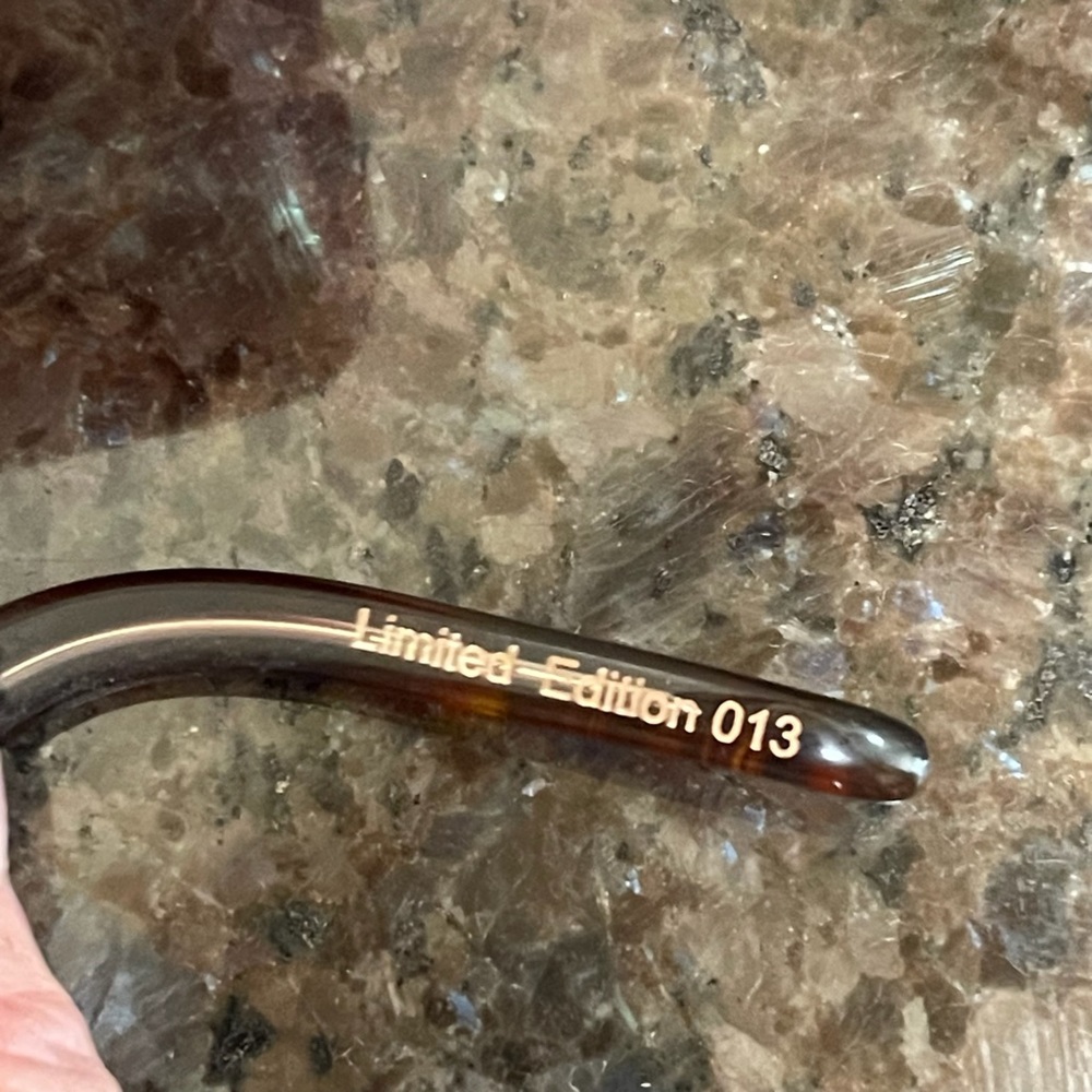 Caviar Brown Tortoise Shell Glasses Frames W/ Swa… - image 3
